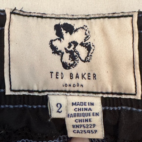 Ted Baker Salco Mid Scale Geometric Swim Shorts Size -Small no lining - Picture 9 of 11